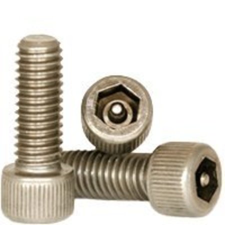 NEWPORT FASTENERS #10-32 Socket Head Cap Screw, 18-8 Stainless Steel, 3/8 in Length, 100 PK 868676-100